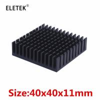 ราคา ฮีทซิงค์ระบายความร้อน อลูมิเนียม สีดํา ขนาด 40x40x11 มม. สําหรับระบายความร้อนอิเล็กทรอนิกส์ (22871938804)