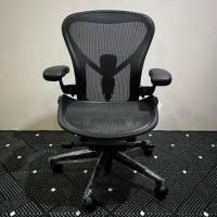 ราคา เก้าอี้แบรนด์ Herman Miller รุ่น Aeron Remastered สี Onyx Ultra Matt ขนาด Size B (44805033276)