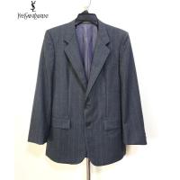 ราคา YSL Yves Saint Laurent เสื้อสูท สีเทา อก 38 นิ้ว มือสอง (49404986426)