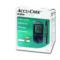 ราคา Accu-Chek Active แอคคิว-เช็ค แอคทีฟ เครื่องวัดน้ำตาล (พร้อมปากกาซอฟคลิก และแถบตรวจ ) (3658247428)