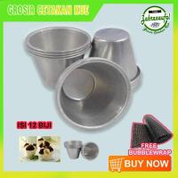 ราคา ขายร้อน 12 เค้กชามขนาดจัมโบ้ MOLDS SURYA ยี่ห้อ BUNTU MOTIF กดปุ่มอลูมิเนียม (40174579548)