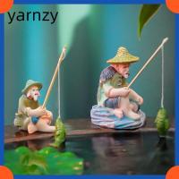 ราคา จัดส่งรวดเร็วYARNZY เครื่องประดับตกปลาชายชรา, DIY Miniature Jiang Tai Gong ตกปลา, PVC Aquascape ตกแต่งถังปลา Rockery ภูมิทัศน์เครื่องประดับ (56158042874)