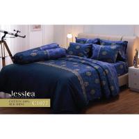 ราคา ลิขสิทธิ์แท้%C1077 :Jessica Cotton 100%Silk Shine ชุดเครื่องนอนเจสซิก้า ผ้าคอตตอน100%ซิลค์ชายน์ ชุดผ้าปู5ฟุต,6ฟุตผ้านวม (42611296947)