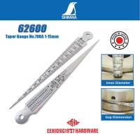 ราคา SHINWA 62600 1-15 มม.Taper Gauge Gap วัดไม้บรรทัด Gap ไม้บรรทัดรู (42626832180)