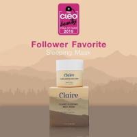 ราคา โค้ดส่วนลด+พร้อมส่งClaire Sleeping Milk Mask (2547144844)