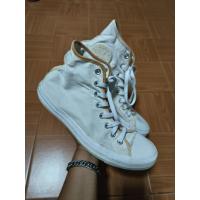 ราคา Converse All Star สีขาว ไซร้ 41.5/26.5 มือสองของแท้ (54150886387)