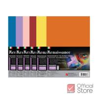 ราคา Renaissance กระดาษสี กระดาษร้อยปอนด์ A4 จำนวน10 แผ่น/แพ็ค (27026070622)