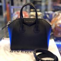 ราคา Givenchy antigona mini black grain leather shw (5617673836)