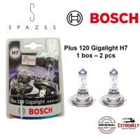 ราคา BOSCH Bulb Gigalight H7 Bosch gigalight H7 หลอดไฟหน้า Plus 120 - 1 ชุด (2 ชิ้น) (57051749970)
