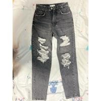 ราคา กางเกงยีนส์ Zara แท้ แต่งขาด (32) (27704919307)