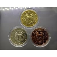 ราคา เหรียญนักษัตร ปีจอ พ.ศ.2561 (ชุด 3 เหรียญ เนื้อชุบกาหลั่ยทอง กาหลั่ยเงิน กาหลั่ยนาก) กรมธนารักษ์สร้าง ไม่ผ่านใช้ (9115215343)