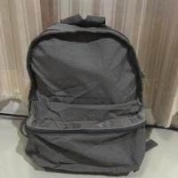 ราคา Lesportsacกระเป๋าเป้สีเทางานแท้มือสอง (5432262982)
