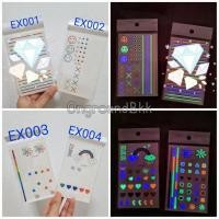 ราคา พร้อมส่ง แทททูเรืองแสงแบบมินิมอล แทททูมินิมอล (8313760566)
