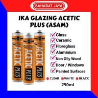 ราคา IKA GLAZING ACETIC PLUS SILICONE GLASS GLUE (ASAM) / SILICONE GLASS SEALANT (43527624006)