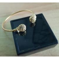 ราคา กำไลข้อมือทองเหลืองแท้ กำไลข้อมือทองเหลืองปรับขนาดได้ กำไลทองเหลืองถุงเงินถุงทอง (BL) (14461319190)