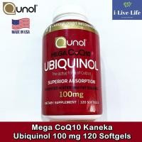 ราคา 20% Sale!!!EXP:04/26 ยูบิควินอล Mega CoQ10 Ubiquinol 100 mg 120 Softgels - Qunol (3104630281)