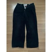 ราคา กางเกงผ้าลูกฟูก สีดำ (46754462938)