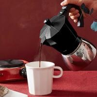 ราคา Moka 4 Cups Pot 180ML Coffee Maker Tight Sealing for Household (29403834663)