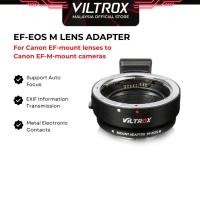 ราคา VILTROX EF-EOS M เลนส์อะแดปเตอร์สําหรับเลนส์ Canon EF ไปยังกล้อง Canon EF-M (56256072502)