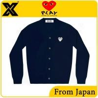 ราคา PLAY，CDG，COMME des GARCONS，Rei Kawakubo ของแท้นำเข้าจากญี่ปุ่นเสื้อกันหนาว，คาร์ดิแกน เสื้อโค้ท คอวี สีฟ้า coatCardigan (57857004509)