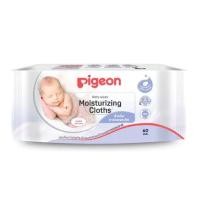 ราคา pigeon ทิชชู่เปียก สูตร Moisturizer แพ็ค 60 แผ่น (2ห่อ) (28708990603)