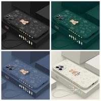 ราคา เคส Vivo Y21 2021 Y33S 4G Y21S 4G Y15S 2021 Y10 Y01 Y15A Y16 4G Y02S 4G Y76 5G Y75 5G T1 5G Y55 5G Y30-5G ขอบตรง 90 °ซิลิโคนพลาสติกเชือกตุ๊กตาหมี (14197502121)
