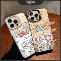 ราคา Lucky Star คู่รัก LABUBU เคสโทรศัพท์มือถือ คส ไอโฟน 16/15/11 ใหม่ 13 14promax หญิง pro สองชั้น คส ไอโฟน12 เคส หรูหรา (27621419904)