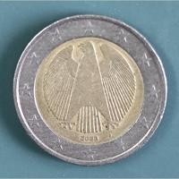 ราคา เหรียญต่างประเทศ เยอรมัน Germany 2 Euro ผ่านการใช้งาน สภาพสวยๆ (คละปี) #20 (28911060657)