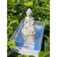 ราคา พระกริ่ง พระชัยวัฒน์ เยือนอินเดีย เนื้อโลหะชุบเงิน ฝังตะกรุดเงินปี2566 หลวงพ่อยอด โกสโล วัดตะคร้อ จ.นครราชสีมา (18288830991)