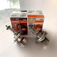 ราคา จัดส่งเร็ว หลอดไฟหน้ารถ H4 12V มีวัตต์ให้เลือก Osram ของแท้ 100% หลอดไฟ H4 (26980162071)