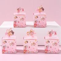 ราคา 24 ชิ้นดอกไม้สีชมพู Fairy Mini Candy กล่อง 3D Fairy รูป Topper Loot กล่องสําหรับวันเกิดหญิงอาบน้ําเด็กผู้หญิงงานแต่งงานอุปกรณ์ (28279689501)