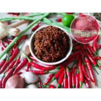 ราคา แจ่วบองปลาร้าปลากระดี่ น้ำพริก ปลาร้า แจ่วบอง ปลาร้าปลากระดี่ ผัดสุก รสจัดจ้าน 330 กรัม (8068551643)