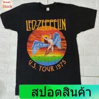 ราคา เสื้อวง LED ZEPPELIN tour 1975 ลายย้อนยุค ลิขสิทธิ์ปี 2018. (19120490784)