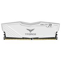 ราคา (แรมพีซี) RAM DDR4(2666) 8GB TEAM GROUP T-FORCE DELTA RGB 8GB DDR4/2666 (White) (42377321890)