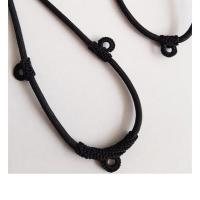 ราคา SG012 สร้อยเชือกร่ม ดำล้วน แขวนพระ 4 องค์ สร้อยผู้ชาย สร้อยแขวนพระ สร้อยเชือกร่ม สร้อยพระ (7053479968)