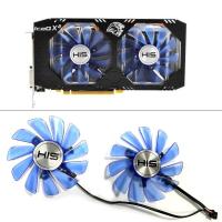 ราคา 2PCS 95 มม.4PIN FDC10U12S9-C CF1010U12S GPU พัดลมสําหรับ XFX RX 580 Ice QX2 OC RX590 HIS RX580 IceQ RX570 กราฟิกการ์ดพัดลมระบายความร้อน (46307287732)