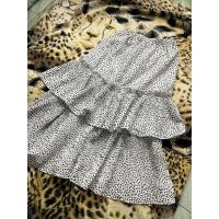 ราคา กระโปรงสีขาว ชั้นๆ มือ 2 สีขาว ลายจุด เอวสม็อค (40229225945)