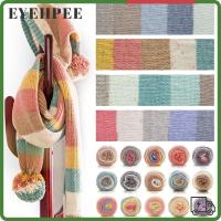 ราคา เส้นด้ายขนสัตว์ EYEHPEE, ถักผ้าฝ้ายสีรุ้ง, ผ้าพันคอทอมือ DIY อบอุ่น (49357165429)