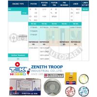 ราคา ลูกสูบ พร้อมแหวนลูกสูบ TOYOTA ALTIS 1600 CC #ZZE121 3ZZ-FE ENGINE (19459699894)