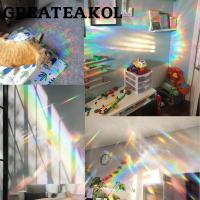 ราคา GREATESKOL สติ๊กเกอร์ติดหน้าต่าง, สติ๊กเกอร์ติดกระจก PVC Sunlight Catcher, สติ๊กเกอร์ติดกระจกไฟฟ้าสถิตแบบมีกาวในตัว ตกแต่งหน้าต่าง (53508868016)