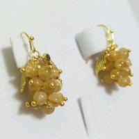 ราคา ต่างหูไหมพวงองุ่นเกี่ยวทรัพย์ (22086091876)