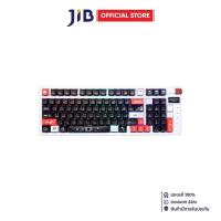 ราคา WIRELESS KEYBOARD (คีย์บอร์ดไร้สาย) NUBWO X803 GALACTIC - RAINBOW LED EN/TH WHITE-BLACK-RED (47156387367)
