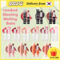 ราคา [rom&nd] glasting melting Balm 3.5g, high shine moisturizing tinted lip Balm glassy glow, 13shades (46103244425)