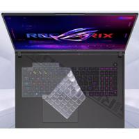 ราคา แผ่นฟิล์ม TPU ป้องกันฝุ่น กันน้ํา สําหรับคีย์บอร์ด ASUS Gaming ROG Strix G18 (2023) G814 G814J (22755421663)