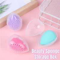 ราคา 2/5ชิ้นเปล่าแต่งหน้าฟองน้ํากล่องเก็บแบบพกพาแต่งหน้าผู้ถือยืนกล่องอบแห้ง (29491282995)
