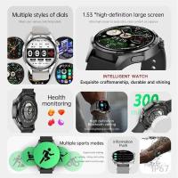 ราคา ❥ สําหรับhuawei Gt5 Pro GPS Nfcสมาร์ทนาฬิกาผู้ชาย 360*360 หน้าจอamoled Heart Rateบลูทูธโทรip67 (26629730686)