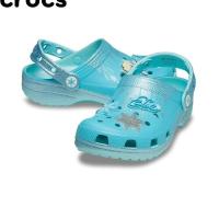 ราคา รองเท้าแตะ Crocs สําหรับเด็กผู้หญิง เด็กผู้หญิง เจ้าหญิง ธีม Frozen Elsa GSQS (57257699764)