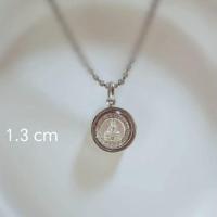 ราคา จี้พระเงินแท้ หลวงพ่อโสธร ล้อมเพชร (54706691351)