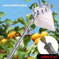 ราคา ที่สอยผลไม้ อุปกรณ์เก็บผลไม้ อุปเกอร์เก็บผลไม้ ตะกร้อสอยผลไม้ ที่สอยมังคุด ตะกร้อสอยมะม่วง ที่สอยผลไม้ (42656619627)