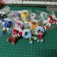 ราคา พวงมาลัยจิ๋ว พวงกุญแจไทยๆ 10ชิ้น/1ชุด ของฝาก ของชำร่วย (51857447817)